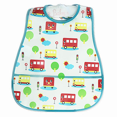 Polyester High Quality Cartoon Baby Bibs