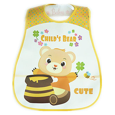 Polyester High Quality Cartoon Baby Bibs