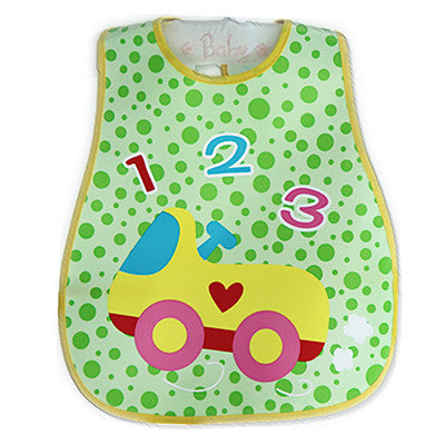 Polyester High Quality Cartoon Baby Bibs