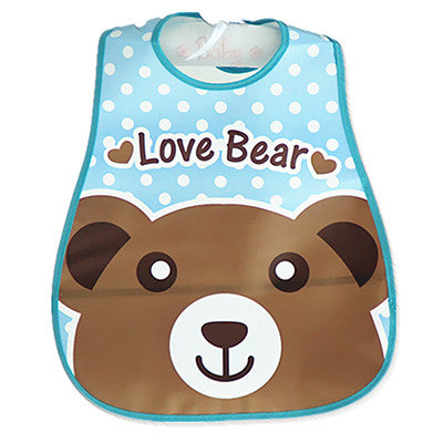 Polyester High Quality Cartoon Baby Bibs