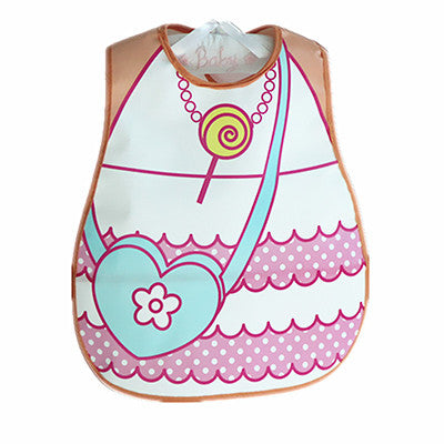 Polyester High Quality Cartoon Baby Bibs