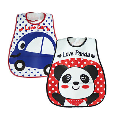 Polyester High Quality Cartoon Baby Bibs