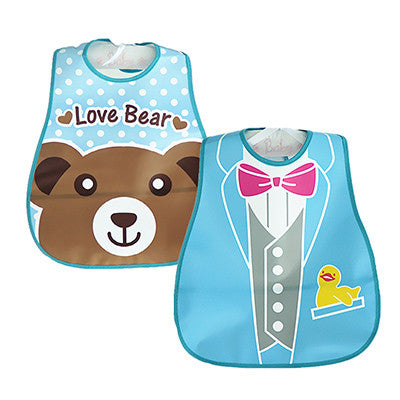 Polyester High Quality Cartoon Baby Bibs