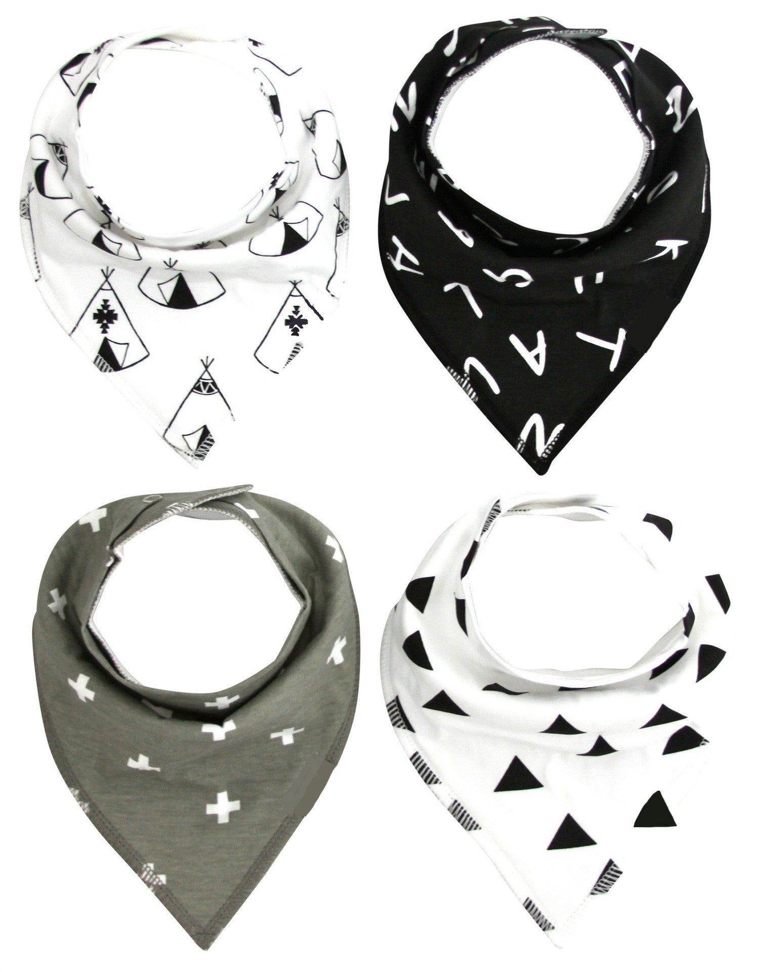 100% Soft Cotton High Quality Cartoon Baby Bibs