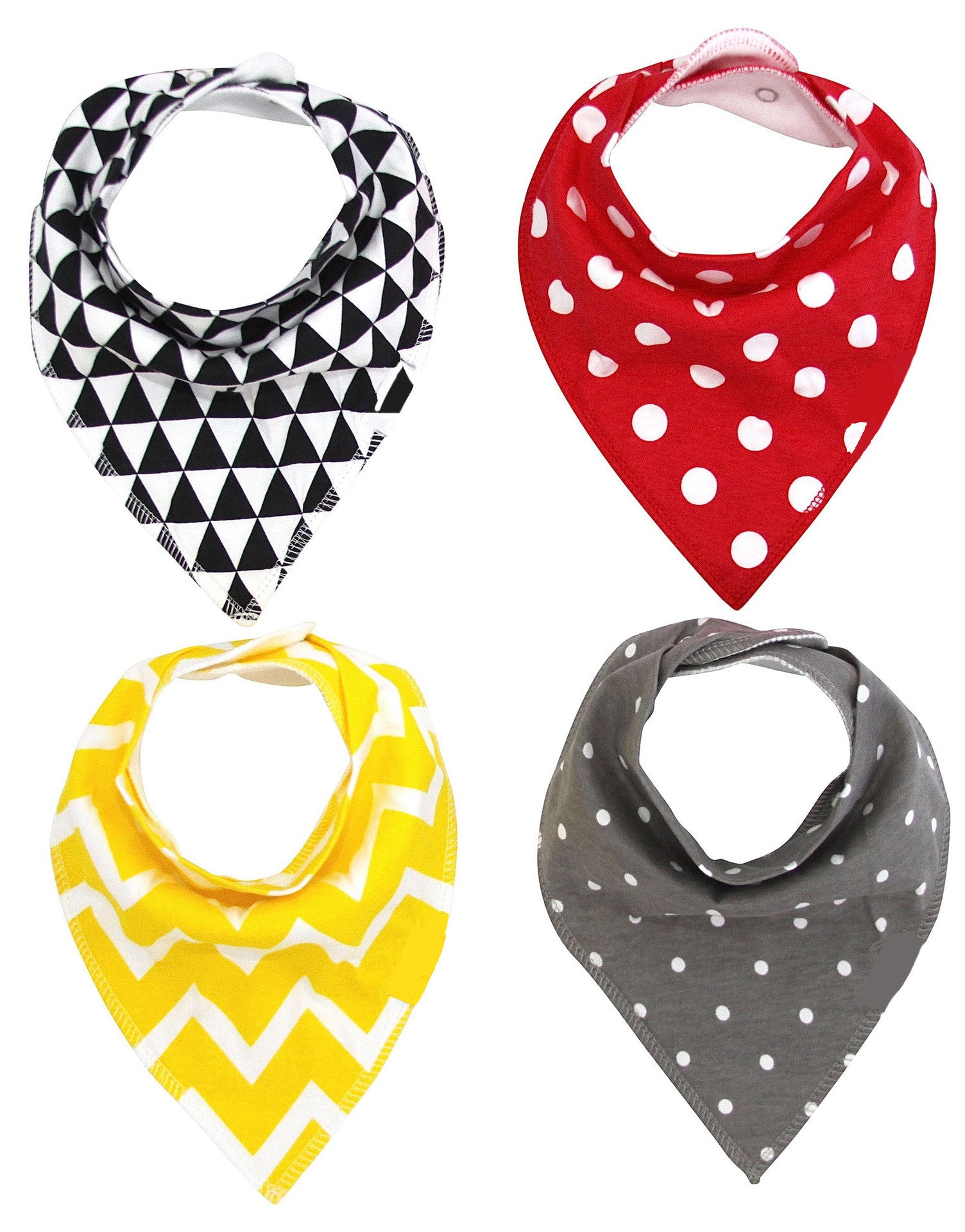 100% Soft Cotton High Quality Cartoon Baby Bibs
