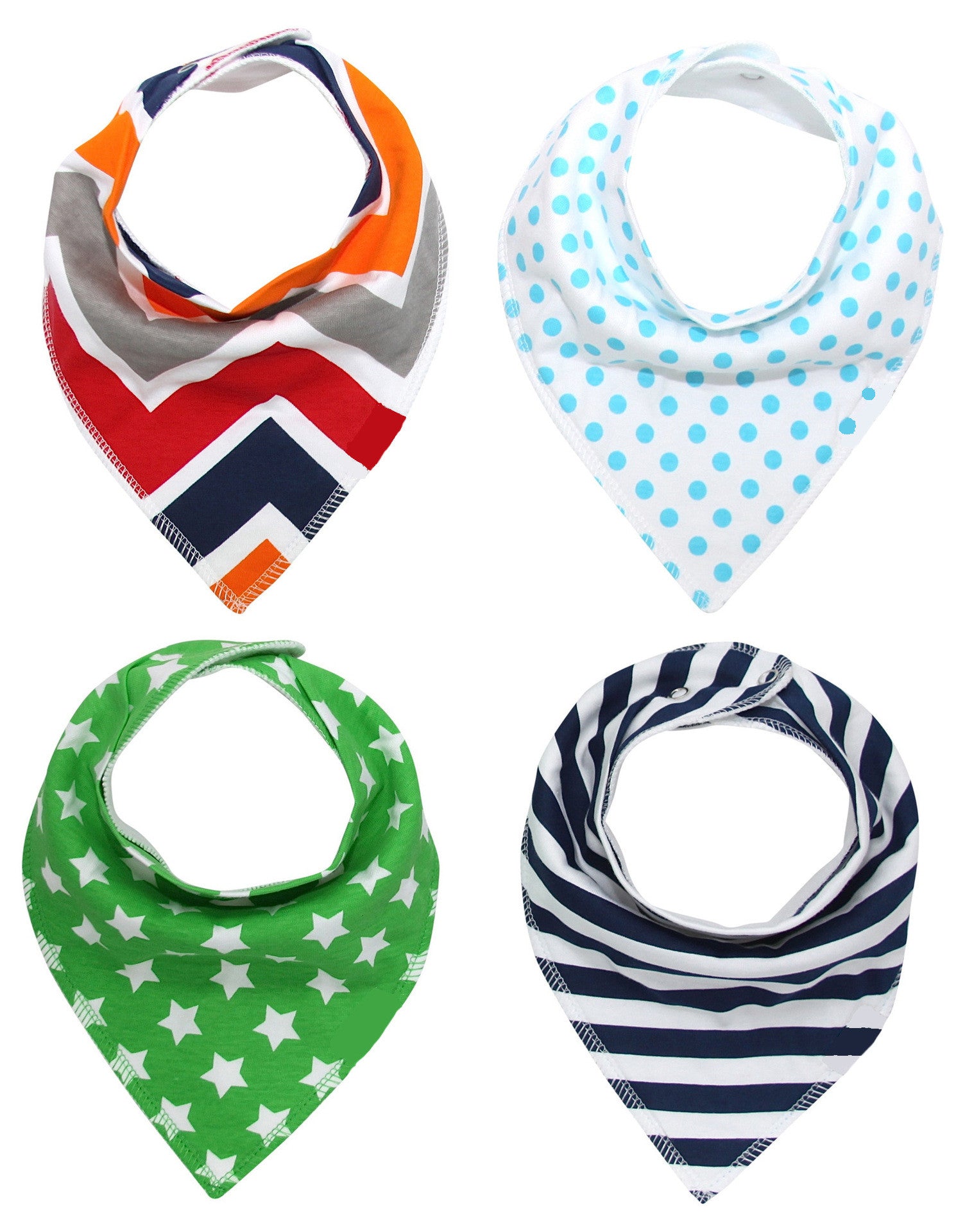 100% Soft Cotton High Quality Cartoon Baby Bibs