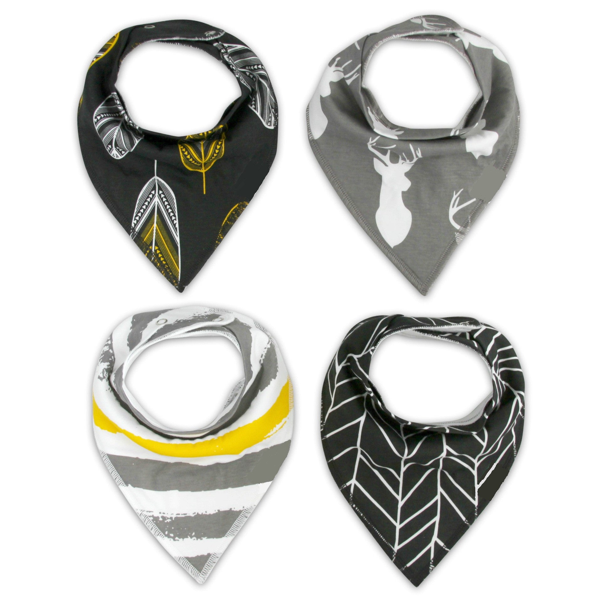 100% Soft Cotton High Quality Cartoon Baby Bibs