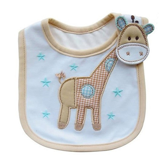 100% Soft Cotton High Quality Cartoon Baby Bibs