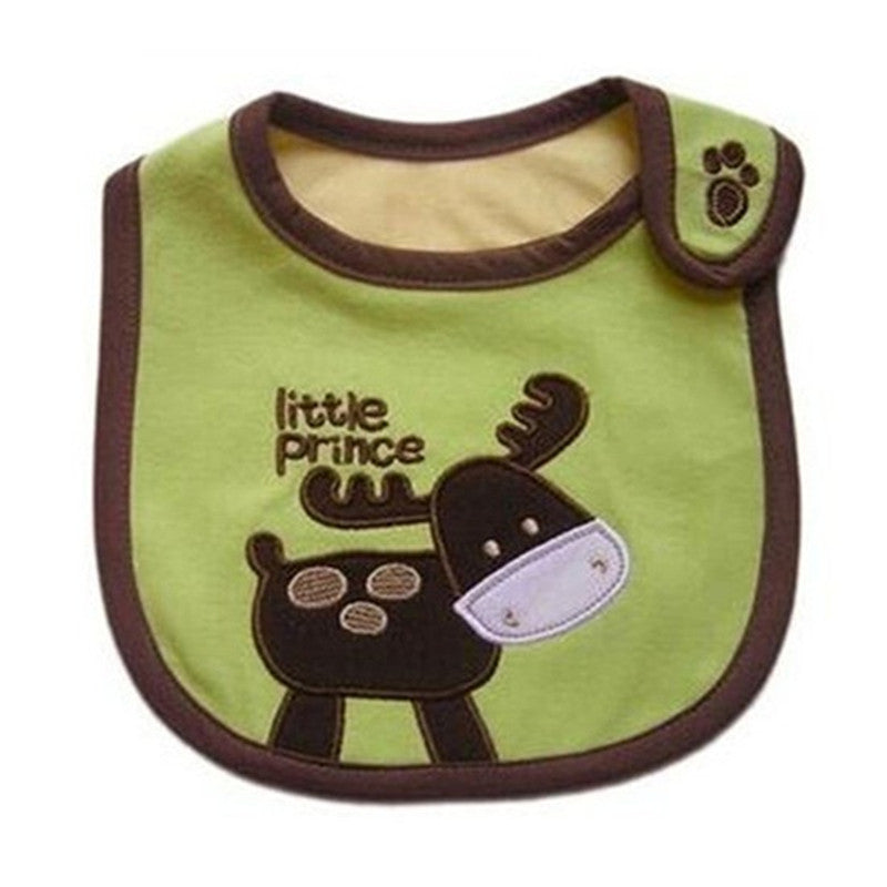 100% Soft Cotton High Quality Cartoon Baby Bibs