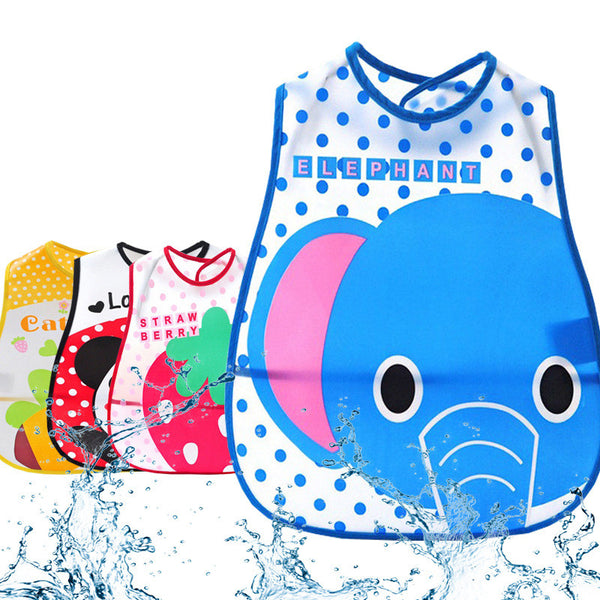 Polyester High Quality Cartoon Baby Bibs