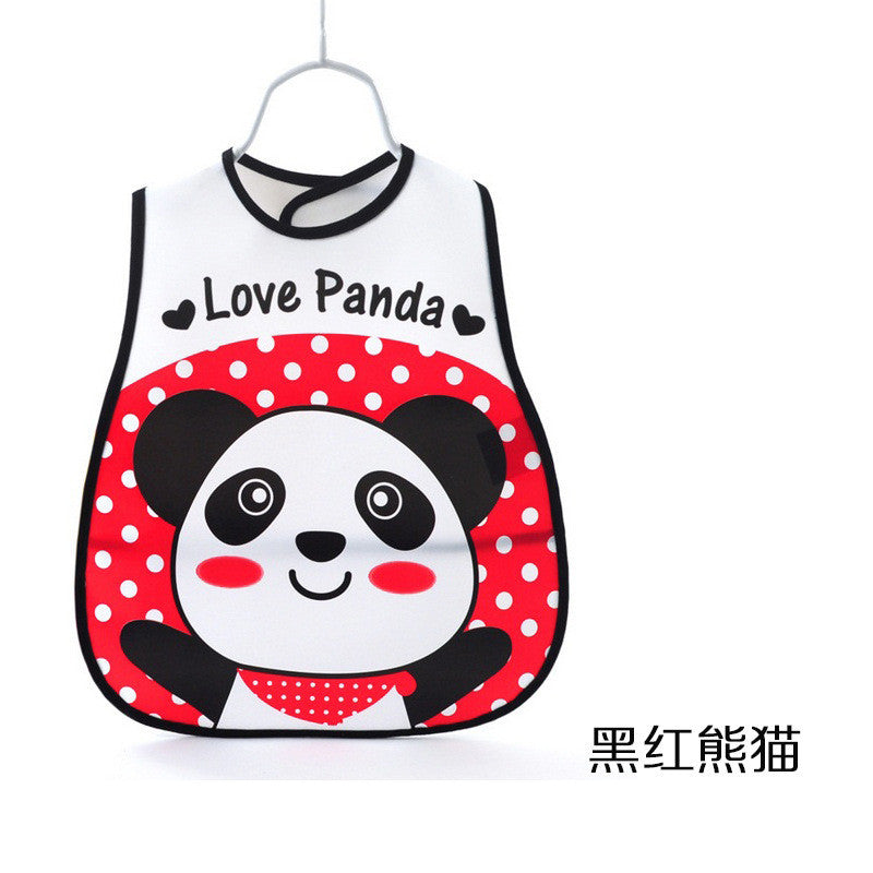 Polyester High Quality Cartoon Baby Bibs