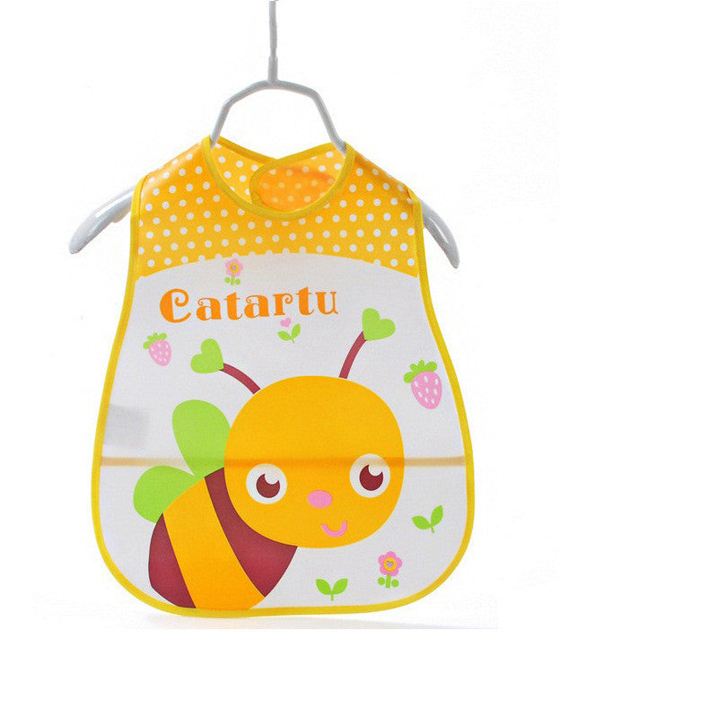 Polyester High Quality Cartoon Baby Bibs