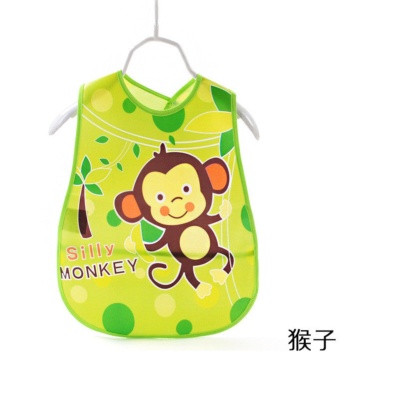 Polyester High Quality Cartoon Baby Bibs