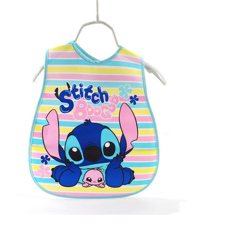 Polyester High Quality Cartoon Baby Bibs