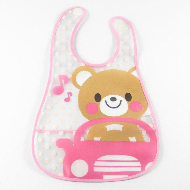 Polyester High Quality Cartoon Baby Bibs